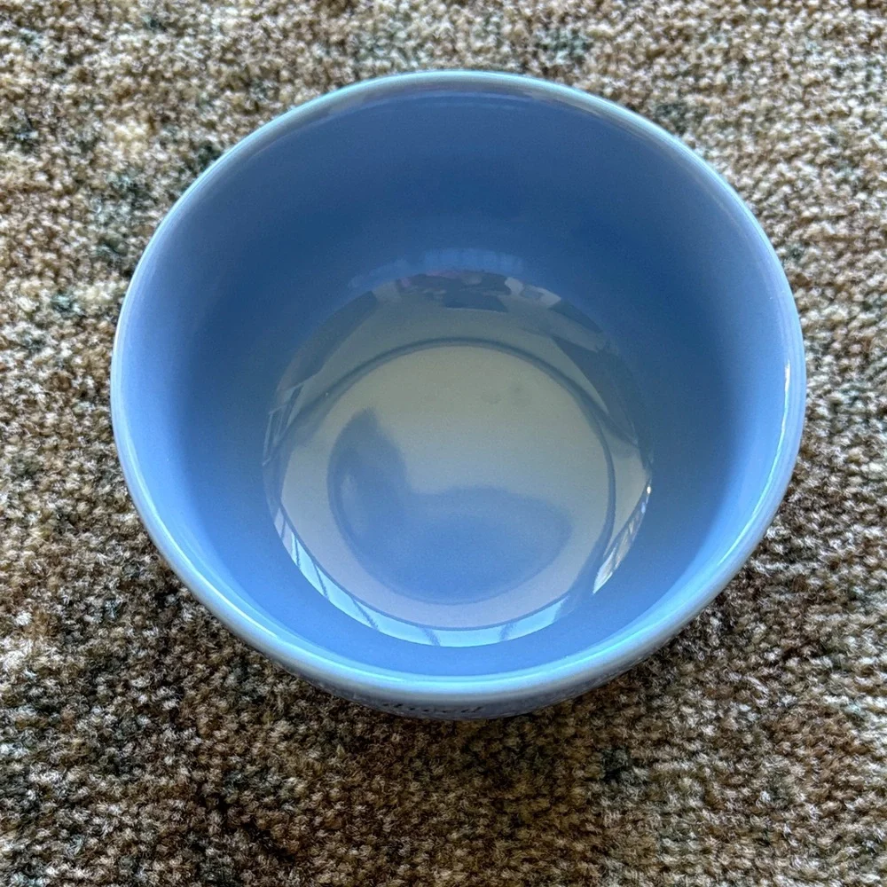 Lenox Kate Spade Blue Make It Pop 'Diced' Ceramic Bowl